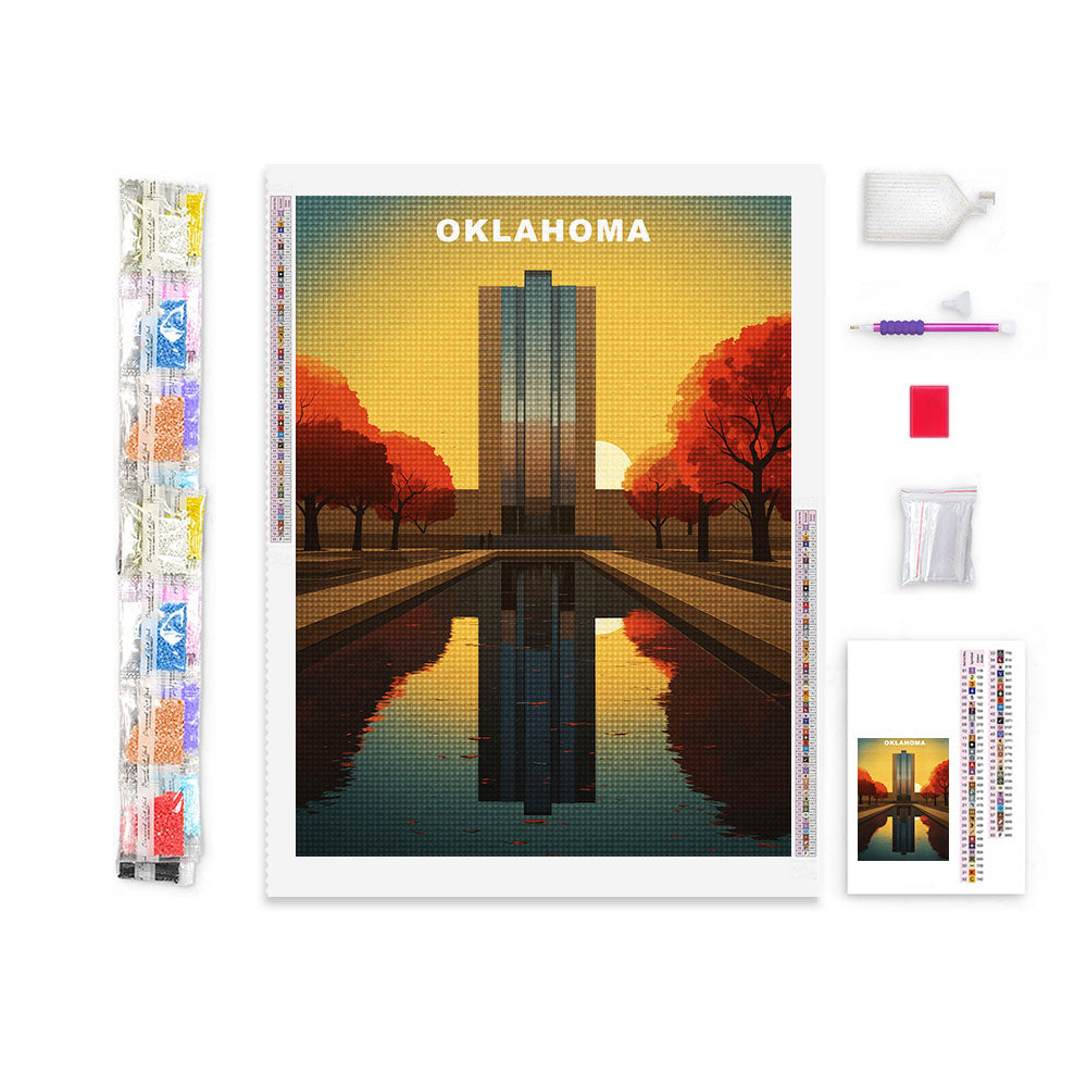 Oklahoma U.S. State Diamond Painting