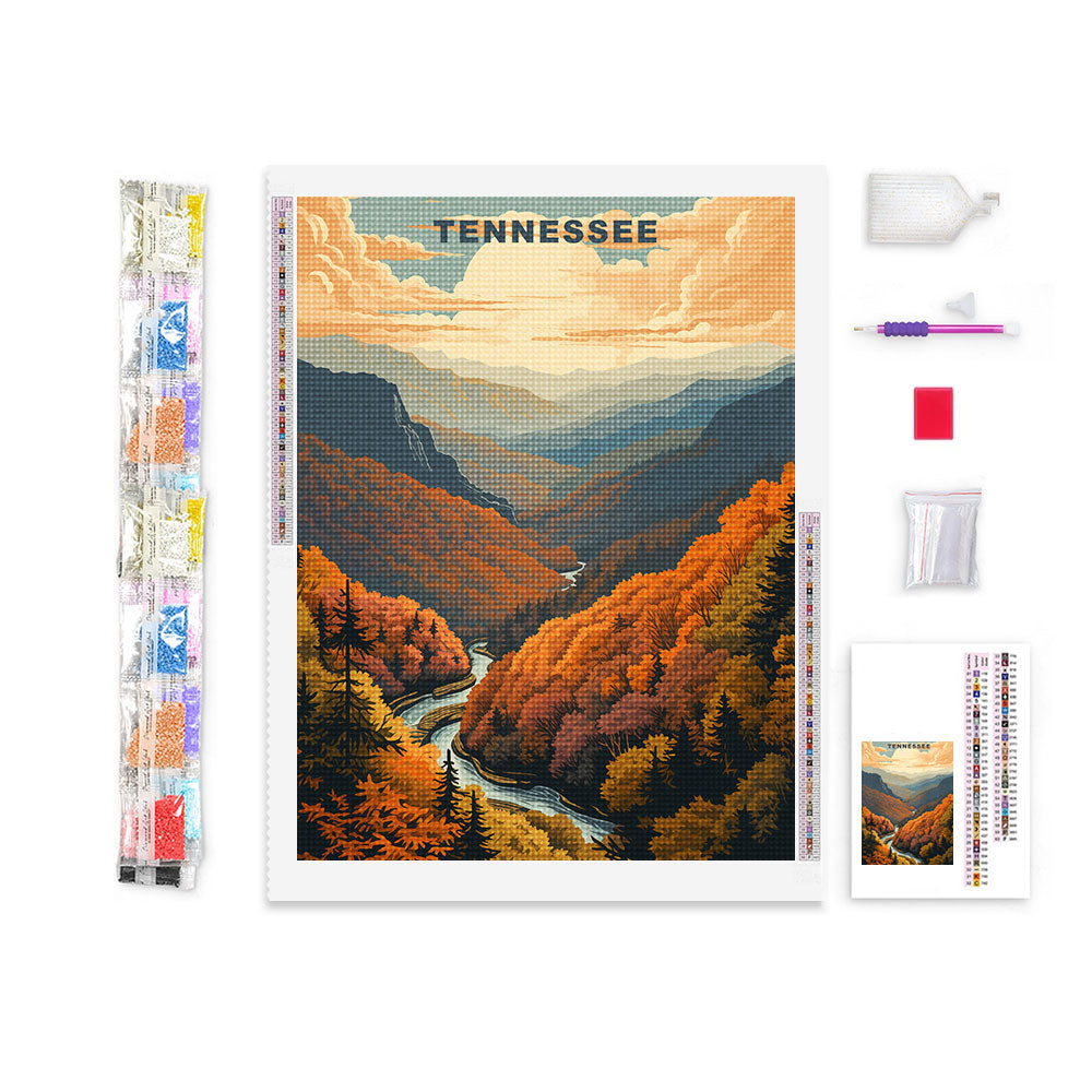 Tennessee U.S. State Diamond Painting