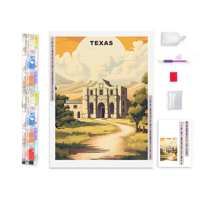 Texas U.S. State Diamond Painting