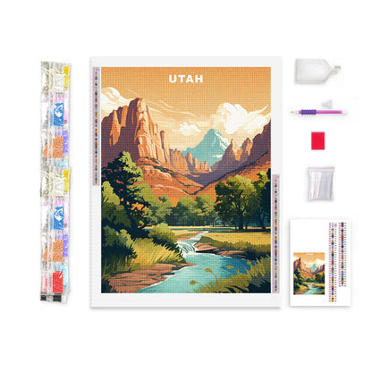 Utah U.S. State Diamond Painting