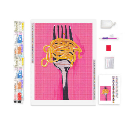 Spaghetti Fork Diamond Painting