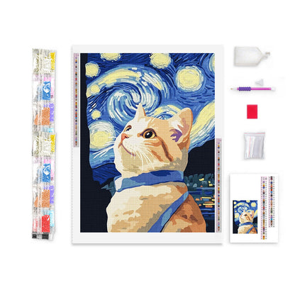 Starry Paws | Diamond Painting