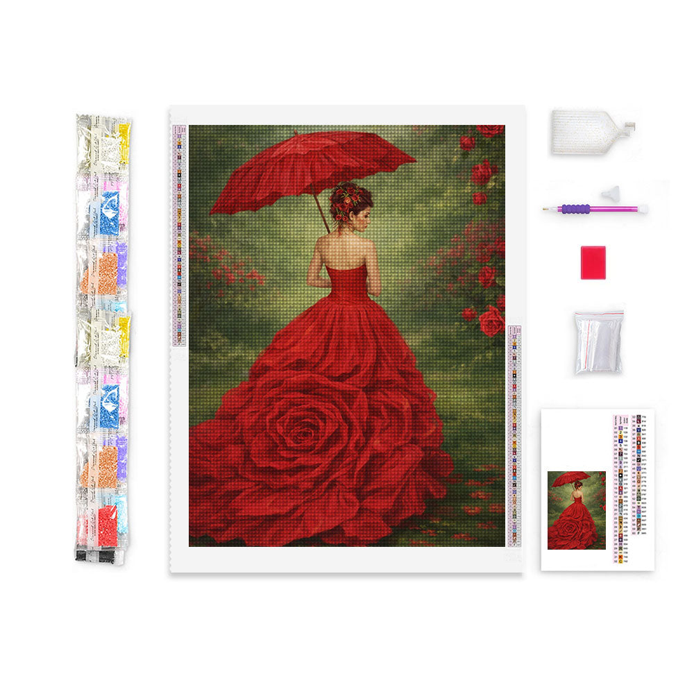 The Walking Bloom | Diamond Painting