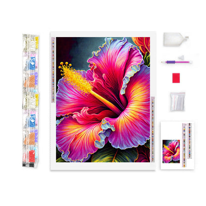 Aurora Hibiscus | Diamond Painting