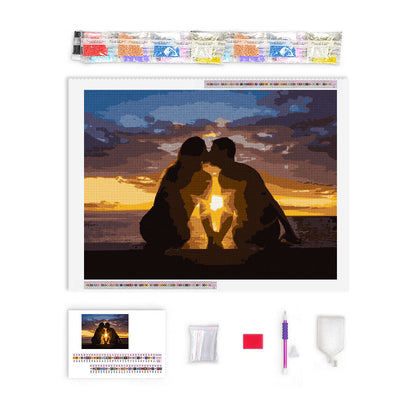 Sunset Silhouette | Diamond Painting
