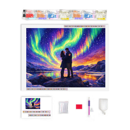 Aurora Couple | Diamond Painting