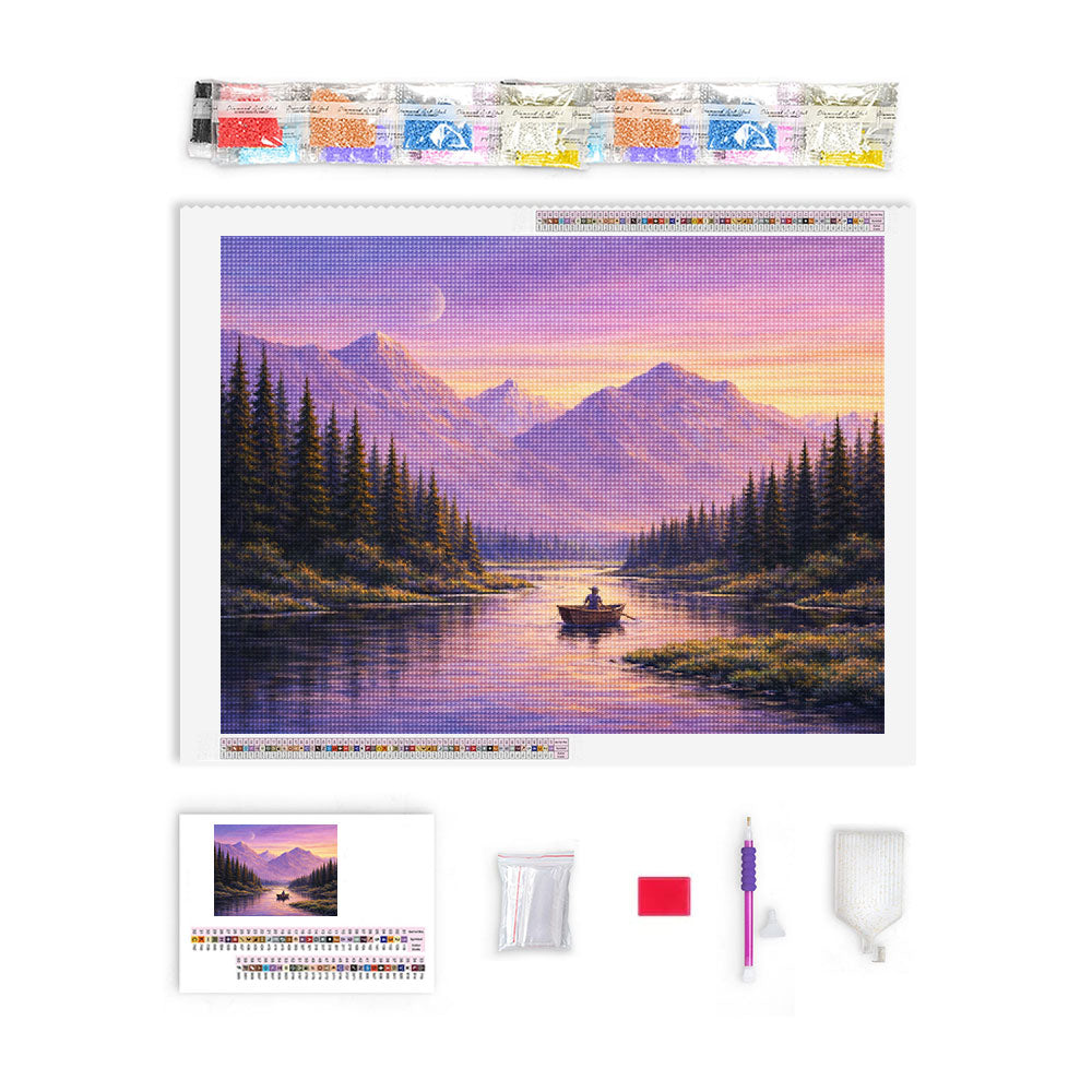 Mountain Rower | Diamond Painting