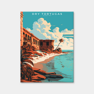 Diamantmalerei im Dry-Tortugas-Nationalpark
