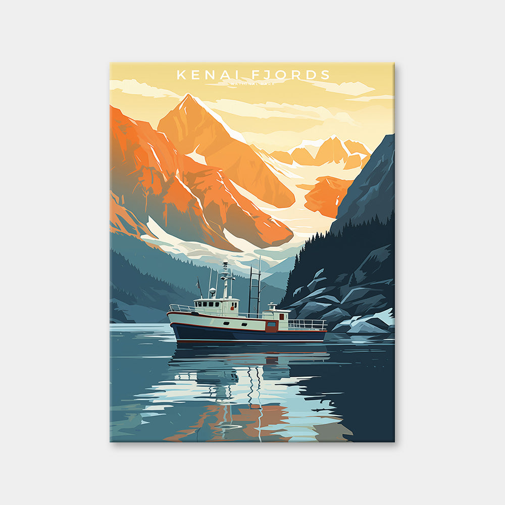 Kenai Fjords National Park Diamond Painting