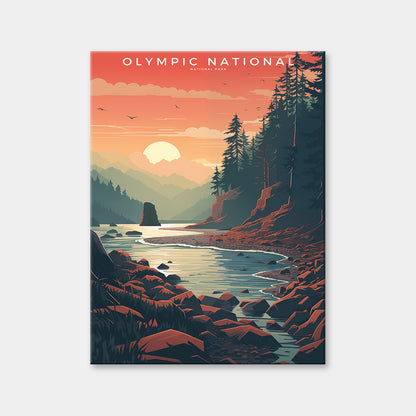 Olympic National - National Park Diamond Painting