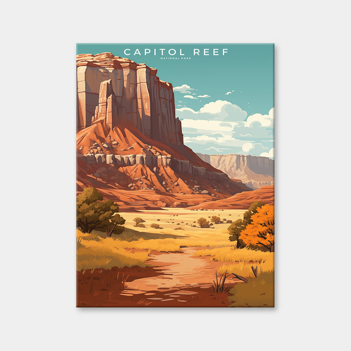 Diamantmalerei im Capitol Reef Nationalpark