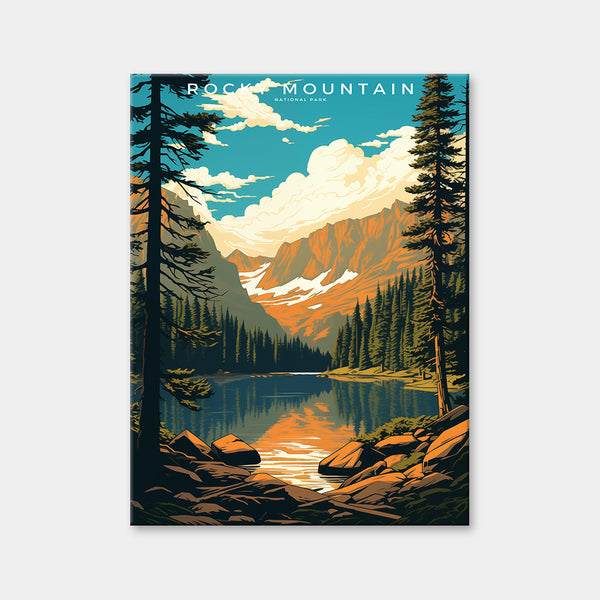 Diamantmalerei im Rocky Mountain Nationalpark