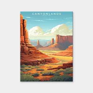 Diamantmalerei im Canyonlands-Nationalpark