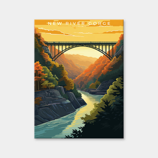 New River Gorge National Park Diamond Painting