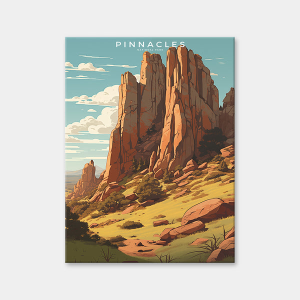 Diamantmalerei im Pinnacles-Nationalpark
