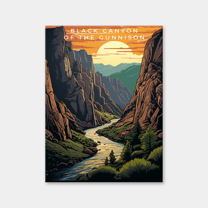 Black Canyon of The Gunnison National Park Diamond Painting