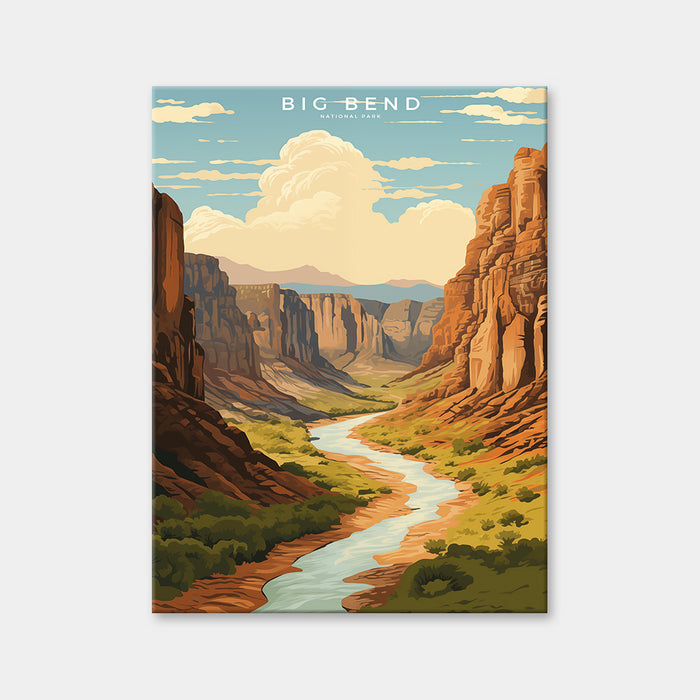 Diamantmalerei im Big Bend Nationalpark