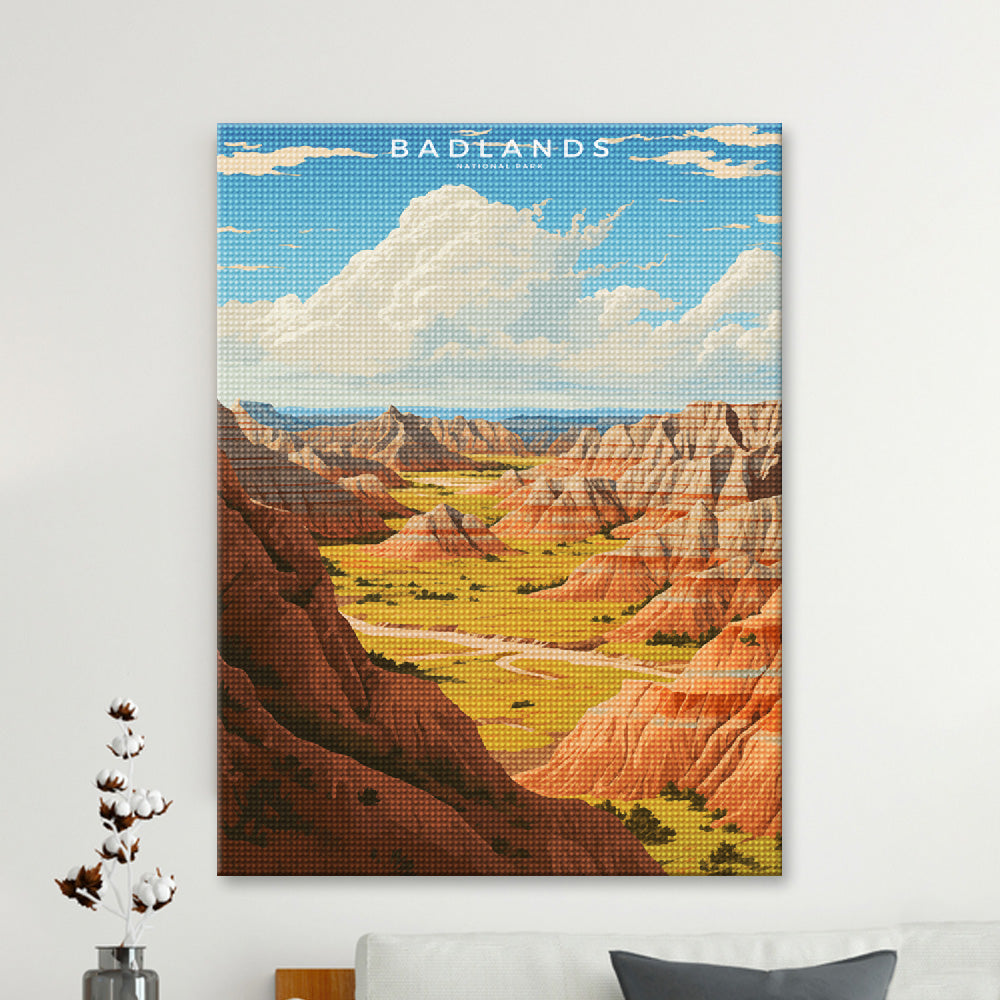 Badlands National Park Diamond Painting