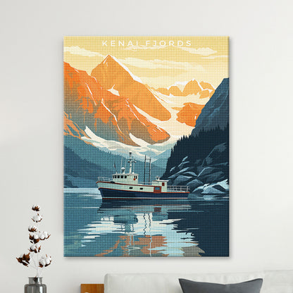 Kenai Fjords National Park Diamond Painting