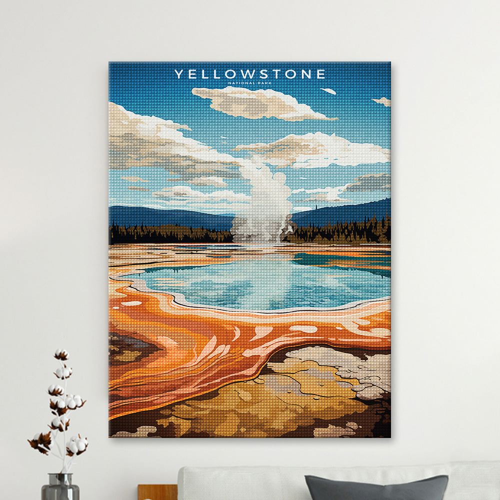 Yellowstone National Park Diamond Painting