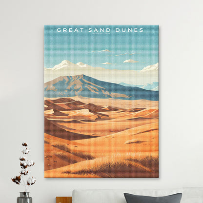 Great Sand Dunes National Park Diamond Painting