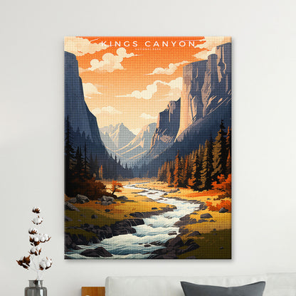 Kings Canyon National Park Diamond Painting