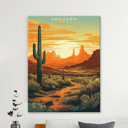 Saguaro National Park Diamond Painting