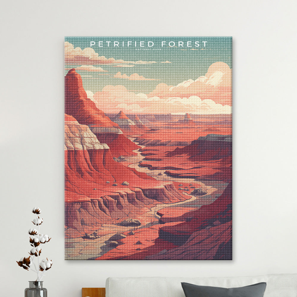 Petrified Forest National Park Diamond Painting