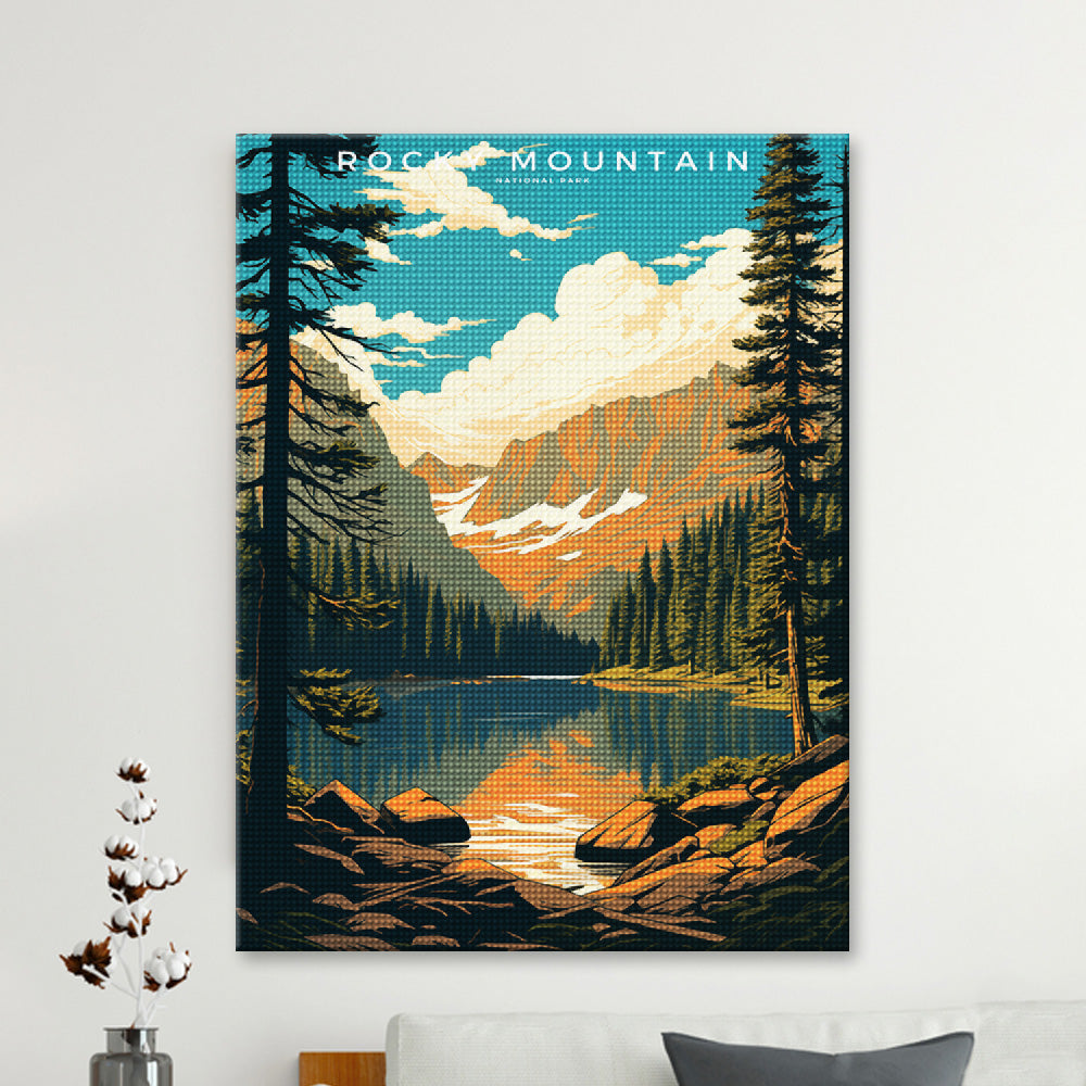 Rocky Mountain National Park Diamond Painting