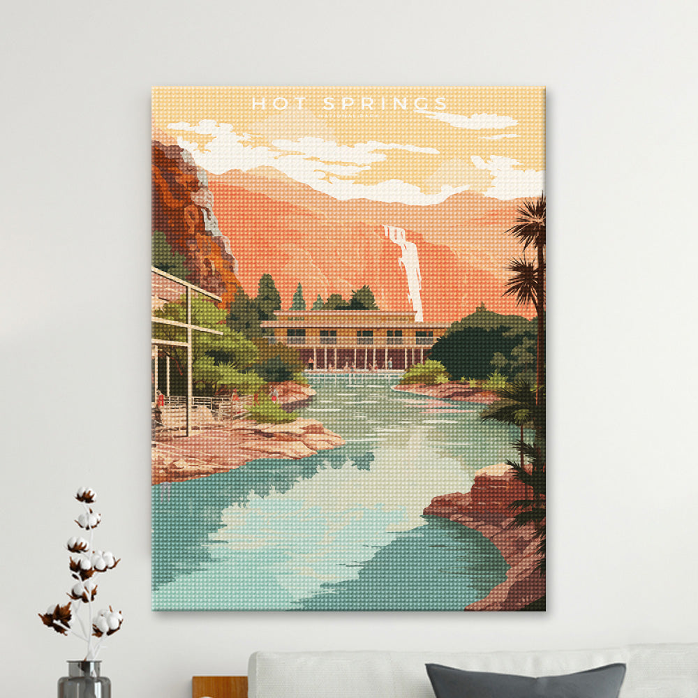 Hot Springs National Park Diamond Painting