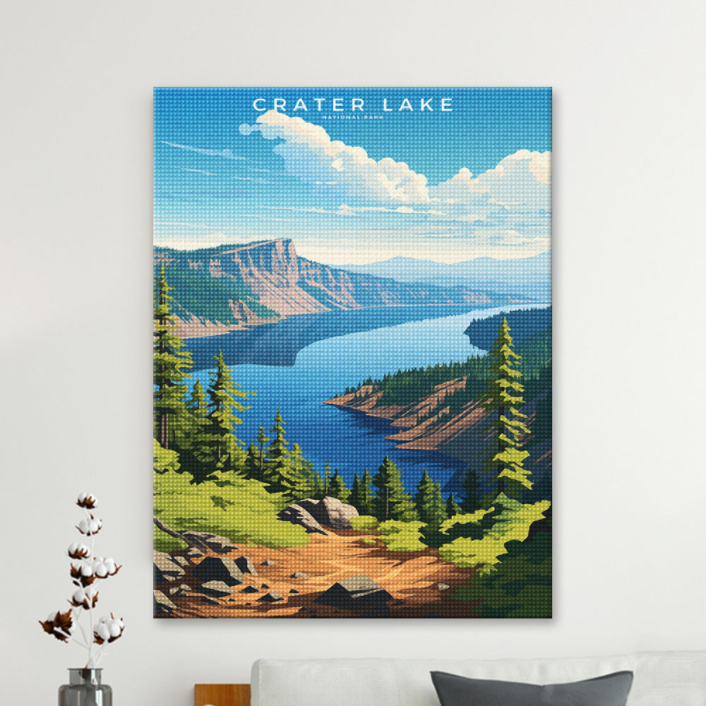 Crater Lake National Park Diamond Painting