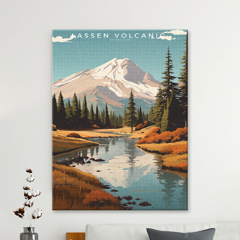 Lassen Volcanic National Park Diamond Painting