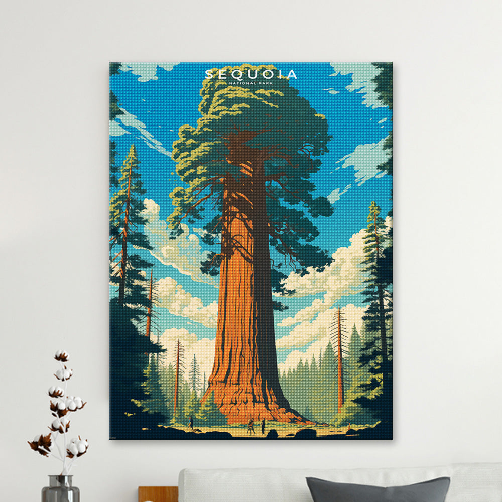 Sequoia National Park Diamond Painting