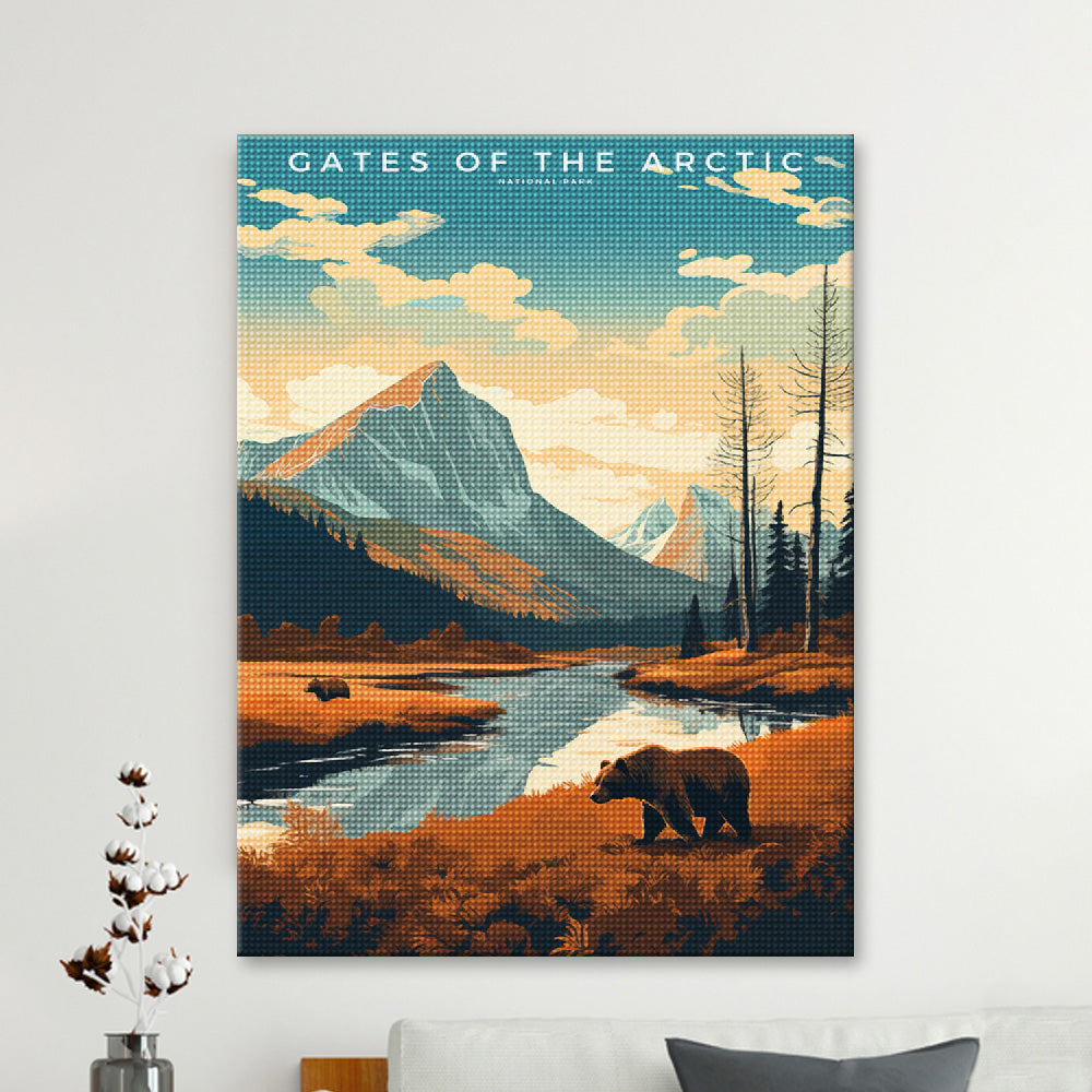 Gates of The Arctic National Park Diamond Painting