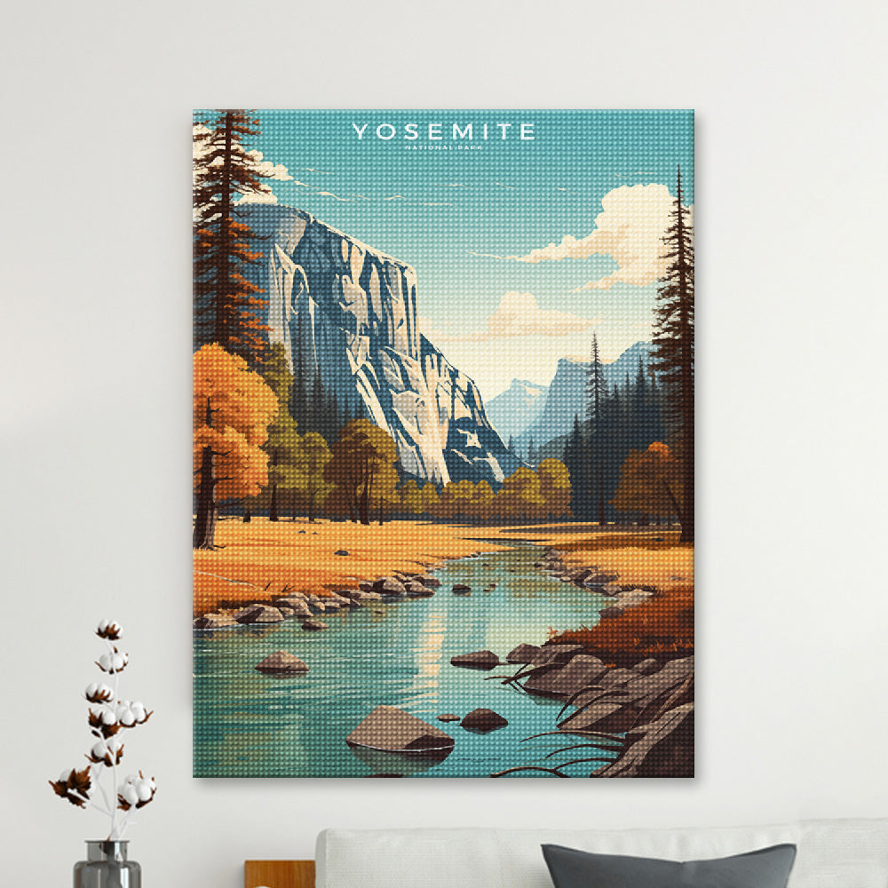 Yosemite National Park Diamond Painting