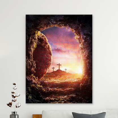 Resurrection Of Jesus Christ Diamond Painting