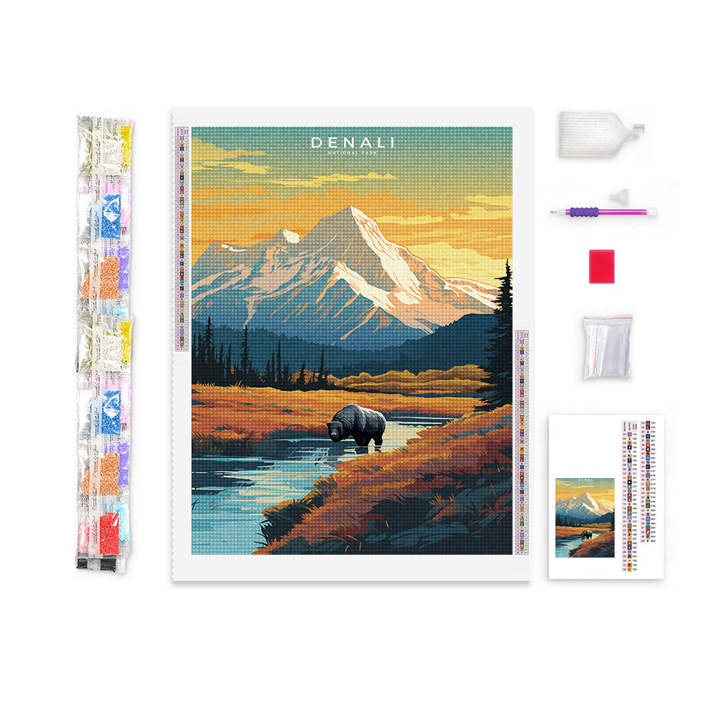 Denali National Park Diamond Painting