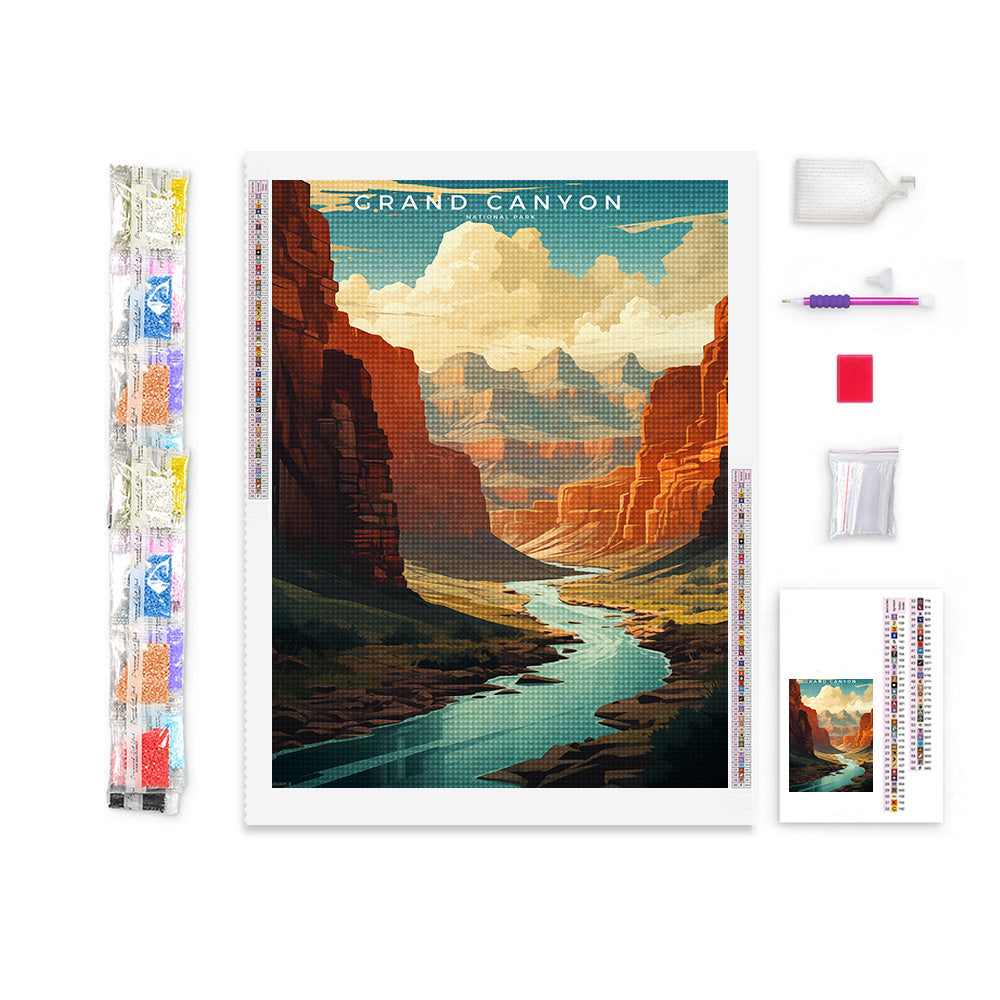 Grand Canyon National Park Diamond Painting