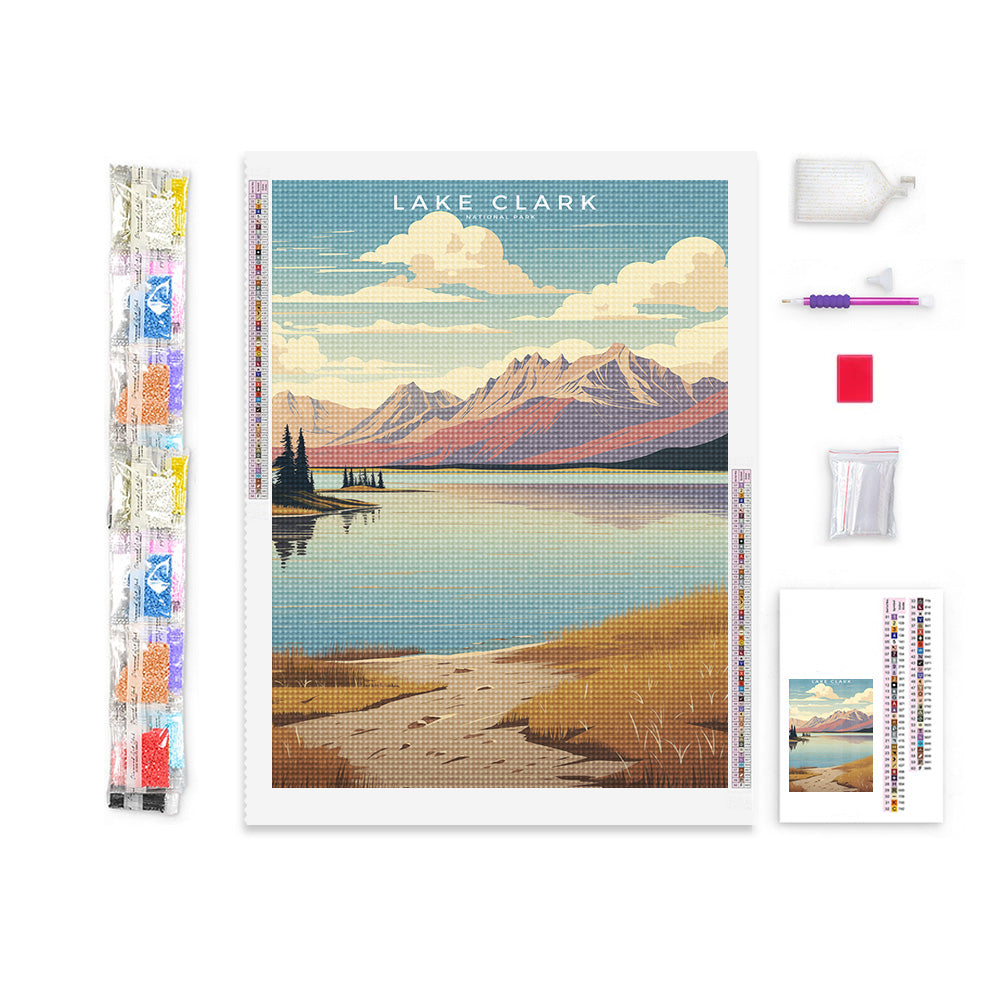 Lake Clark National Park Diamond Painting