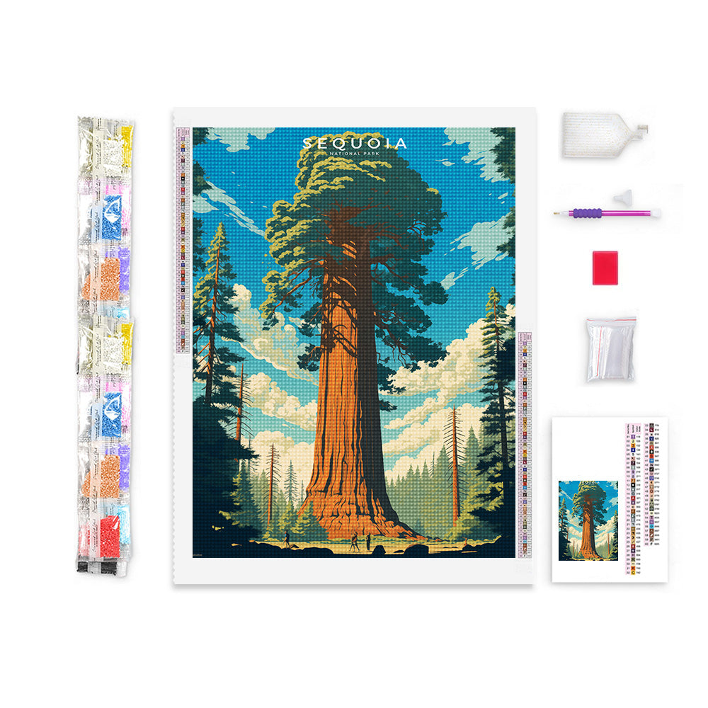 Sequoia National Park Diamond Painting