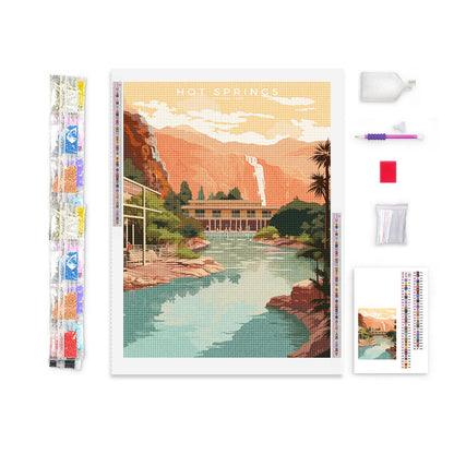 Hot Springs National Park Diamond Painting