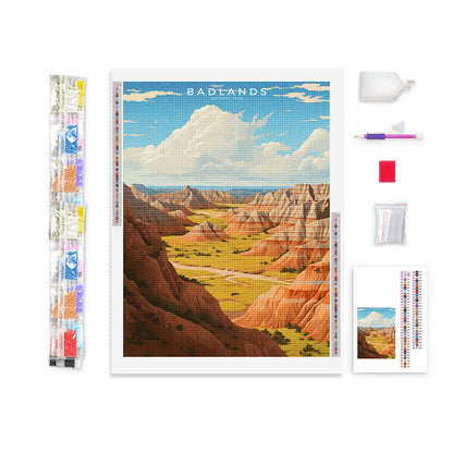 Badlands National Park Diamond Painting