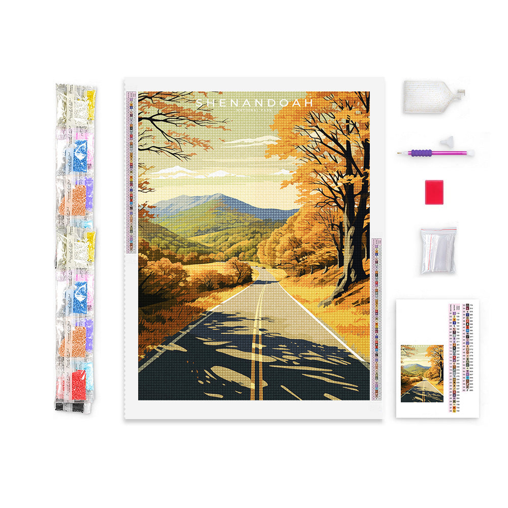 Shenandoah National Park Diamond Painting – Wander Painting