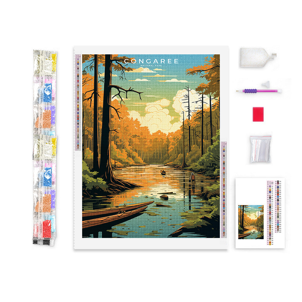 Congaree National Park Diamond Painting