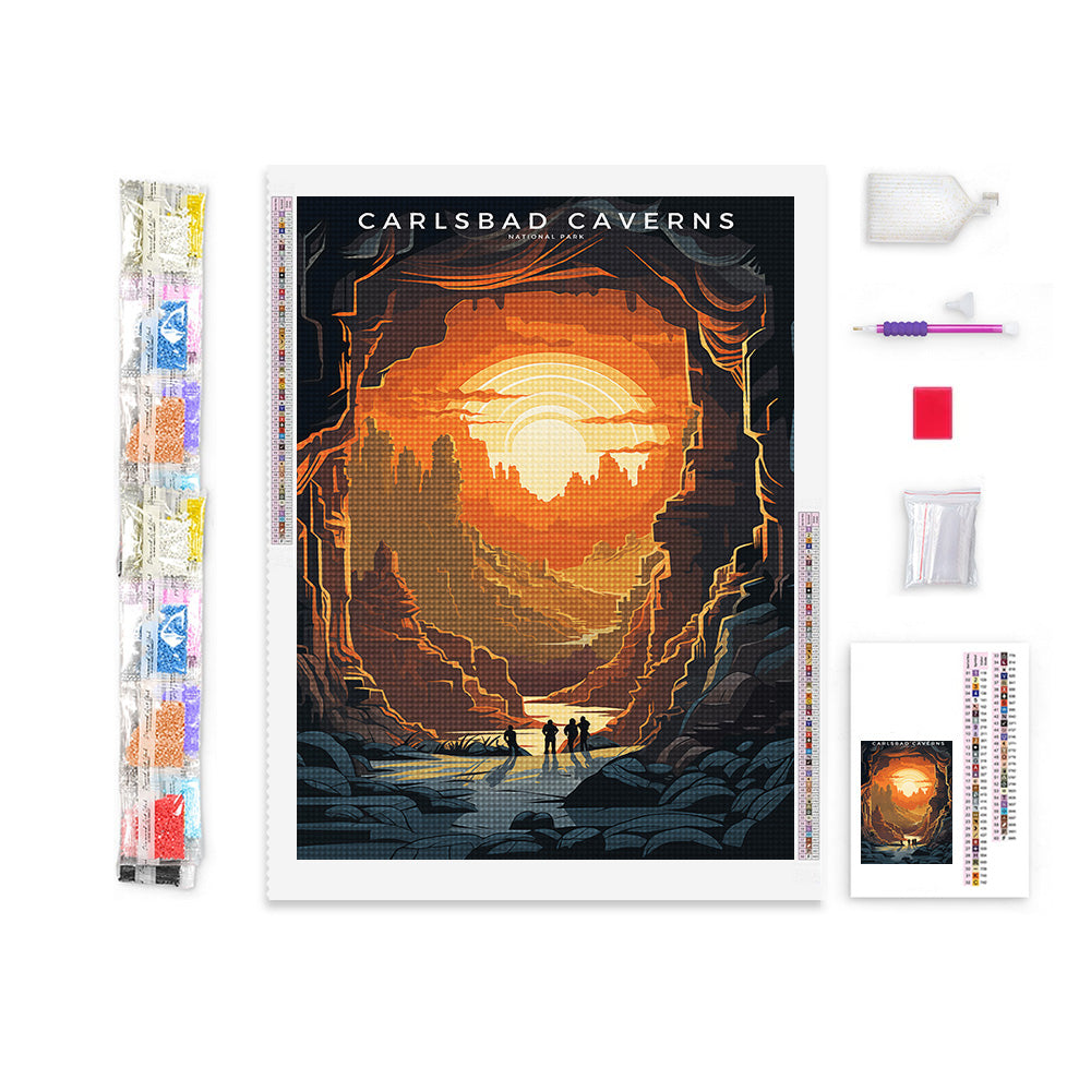 Carlsbad Caverns National Park Diamond Painting