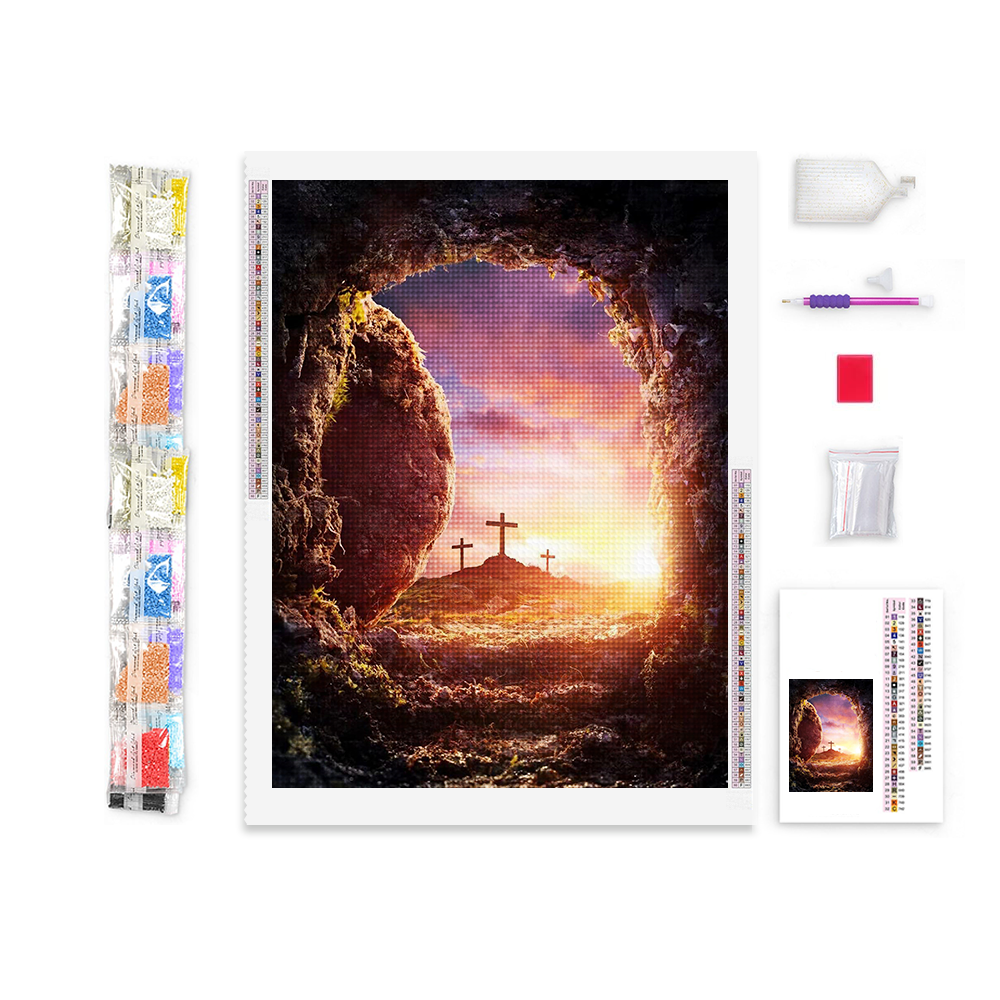 Resurrection Of Jesus Christ Diamond Painting