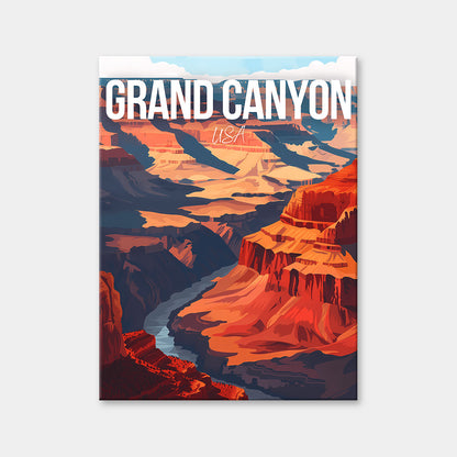 Grand Canyon USA Cityscape Diamond Painting