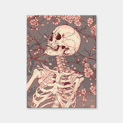 Blossoming Bones Diamond Painting