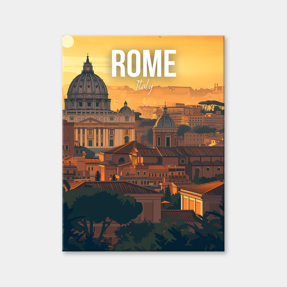 Rome Italy Cityscape Diamond Painting