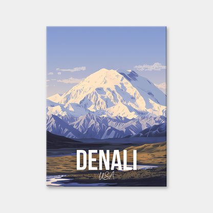 Denali USA Cityscape Diamond Painting